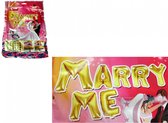 Ballonnen set van "marry me"