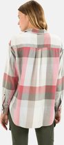 camel active Geruite blouse in katoen