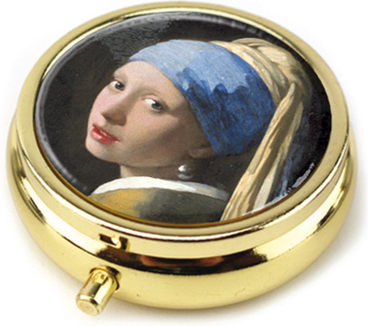 Pillendoosje, Meisje met de parel , Vermeer