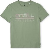 O'Neill T-Shirt Girls ALL YEAR Blauwgroen 104 - Blauwgroen 100% Katoen Round Neck