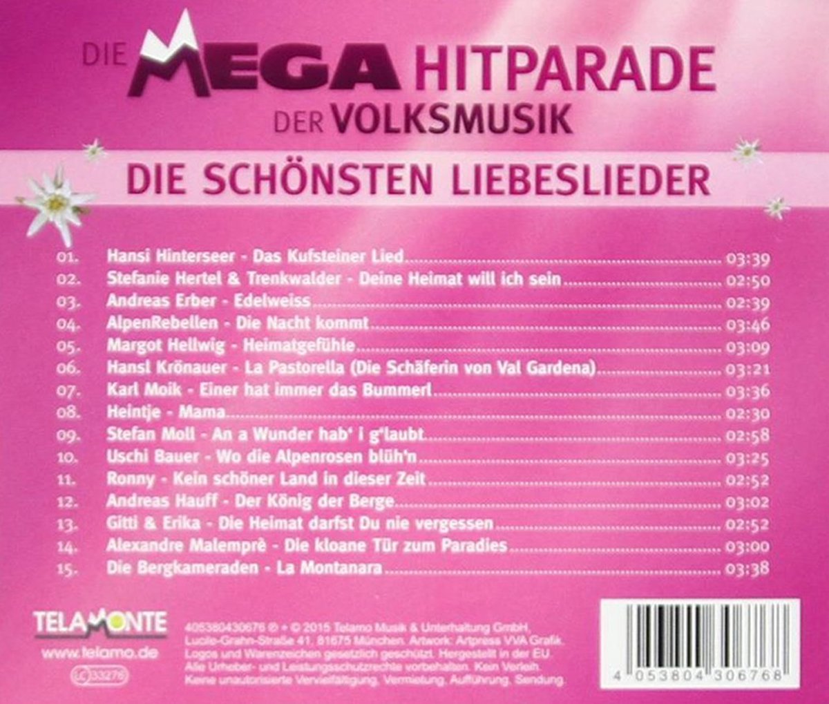 Mega Hitparade Der Onbekend Cd Album Muziek Bol Com