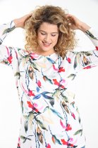 Paprika Dames Tuniektrui met bloemenprint - Trui - Maat 48