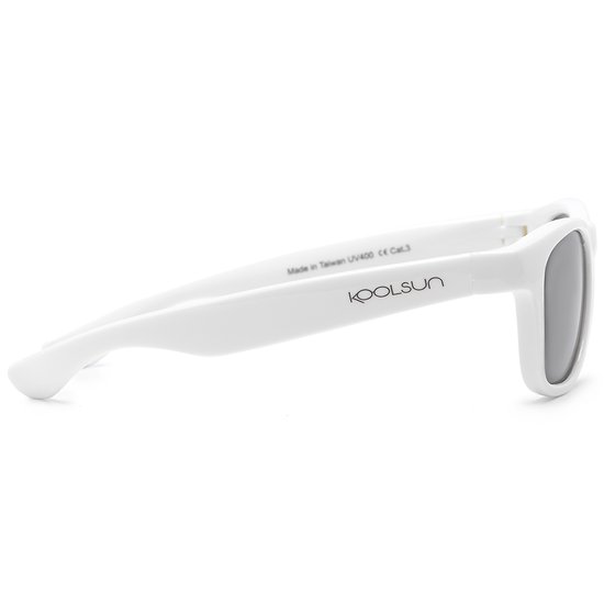 KOOLSUN - Wave - Kinder zonnebril - White Marshmallow - 3-10 jaar - UV400 - Categorie 3 — afbeelding 2