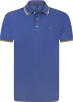 Polo Shirt - Marine- Blauw - XXL