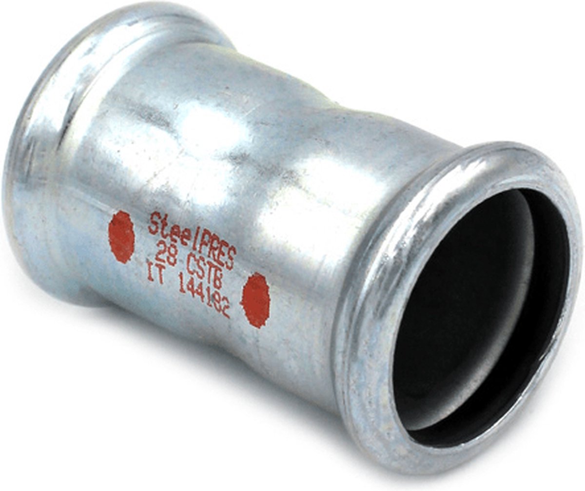Steelpres C-staal M 28mm persfitting recht FF