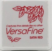 VFS10 - Encreur VersaFine 3x3cm rouge satiné - rouge satiné