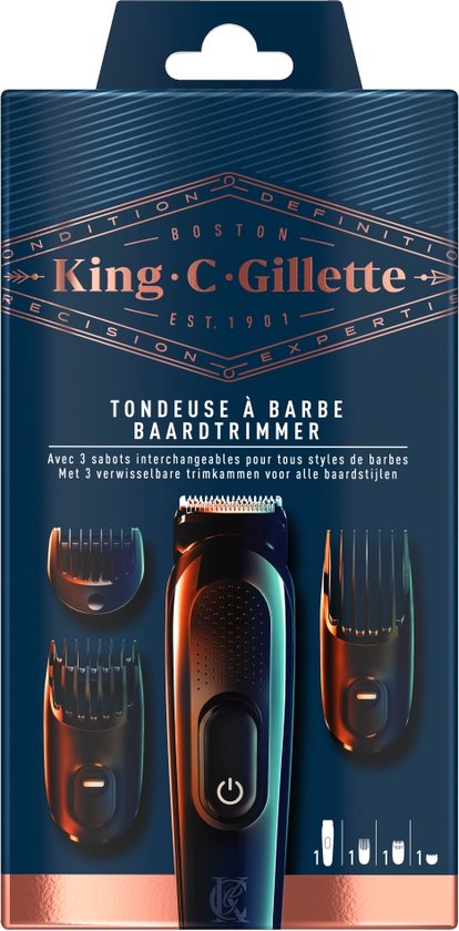 King C. Gillette Draadloze Baardtrimmer