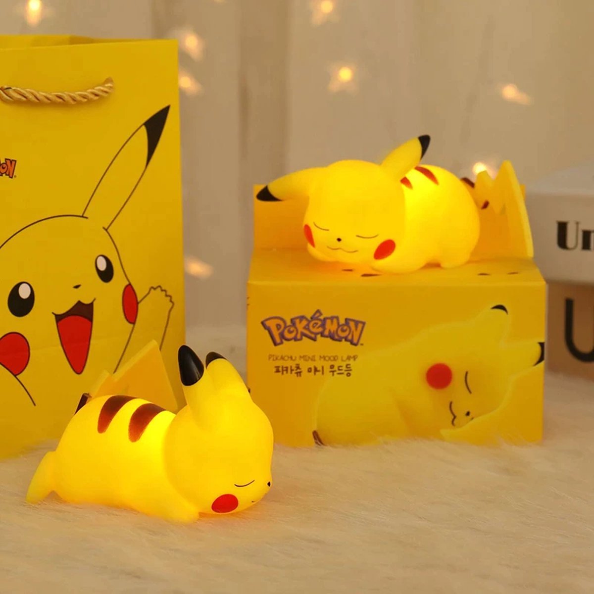 Pokemon Pikachu Nachtlamp Led Slaapkamer Mini mood lamp