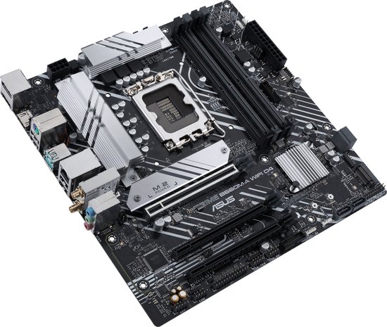 Foto: Motherboard asus prime b660m a wifi d4 lga1700 matx intel lga 1700