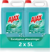 Bol.com Ajax Allesreiniger Eucalyptus 2 x 5L - Voordeelverpakking aanbieding