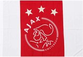 Ajax vlag 150x225cm - wit/rood/wit