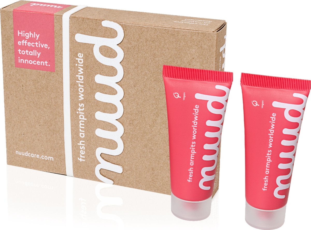 Nuud - Smarter pack (2 x 15ml) - De zorgeloze deodorant