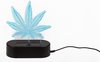 3D Effect Lamp Cannabis Leaf