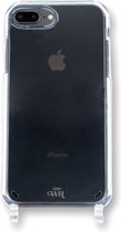 xoxo Coque Wildhearts pour iPhone 7/8 Plus - Coque avec cordon téléphonique (sans cordon) Coque transparente