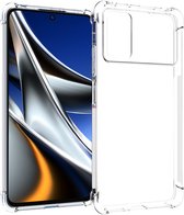 iMoshion Hoesje Geschikt voor Xiaomi Poco X4 Pro 5G Hoesje Siliconen - iMoshion Shockproof Case - Transparant