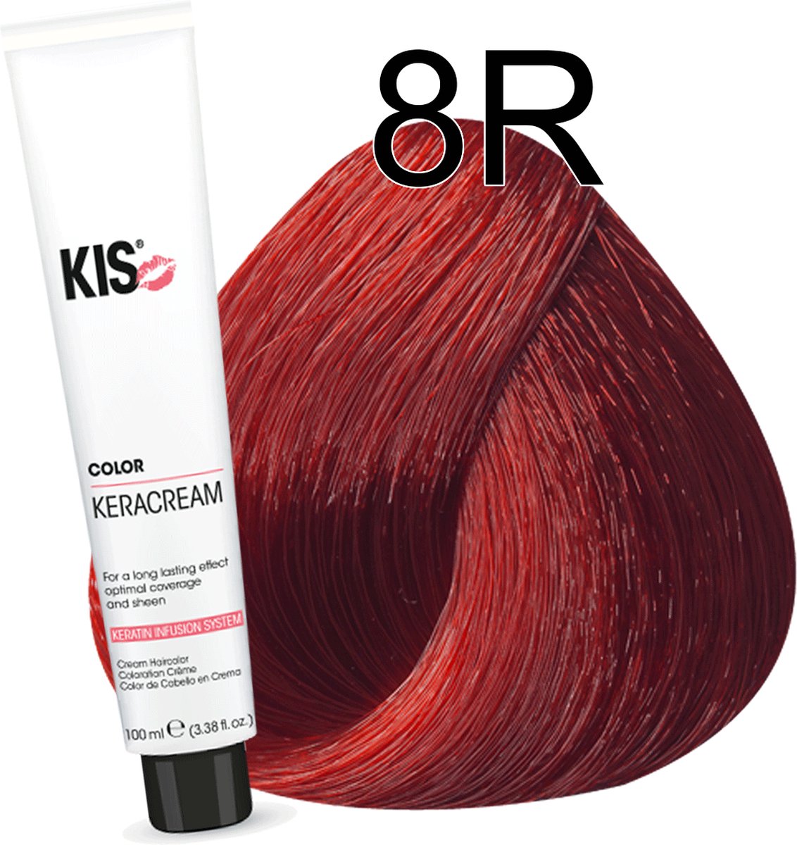 KIS Kera Cream Color 8R 100ml
