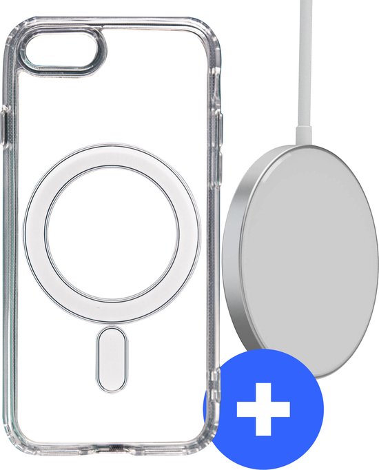 Draadloze Oplader voor iPhone SE (2020) met Magnetisch Hoesje Transparant -  Oplader... | bol.com
