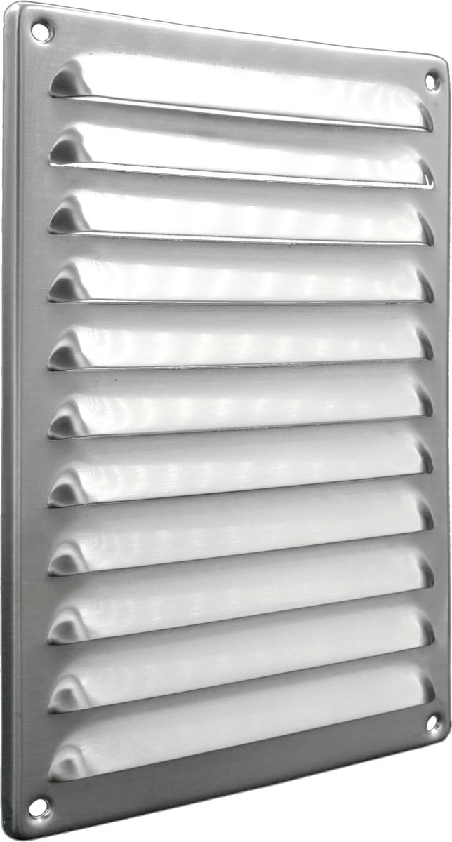 WEHA schoepenrooster 150x220mm - RVS (29011521 I)