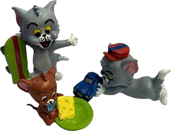 Coffret de jeu version enfant Tom et Jerry (3 pièces, env.6 cm) | bol