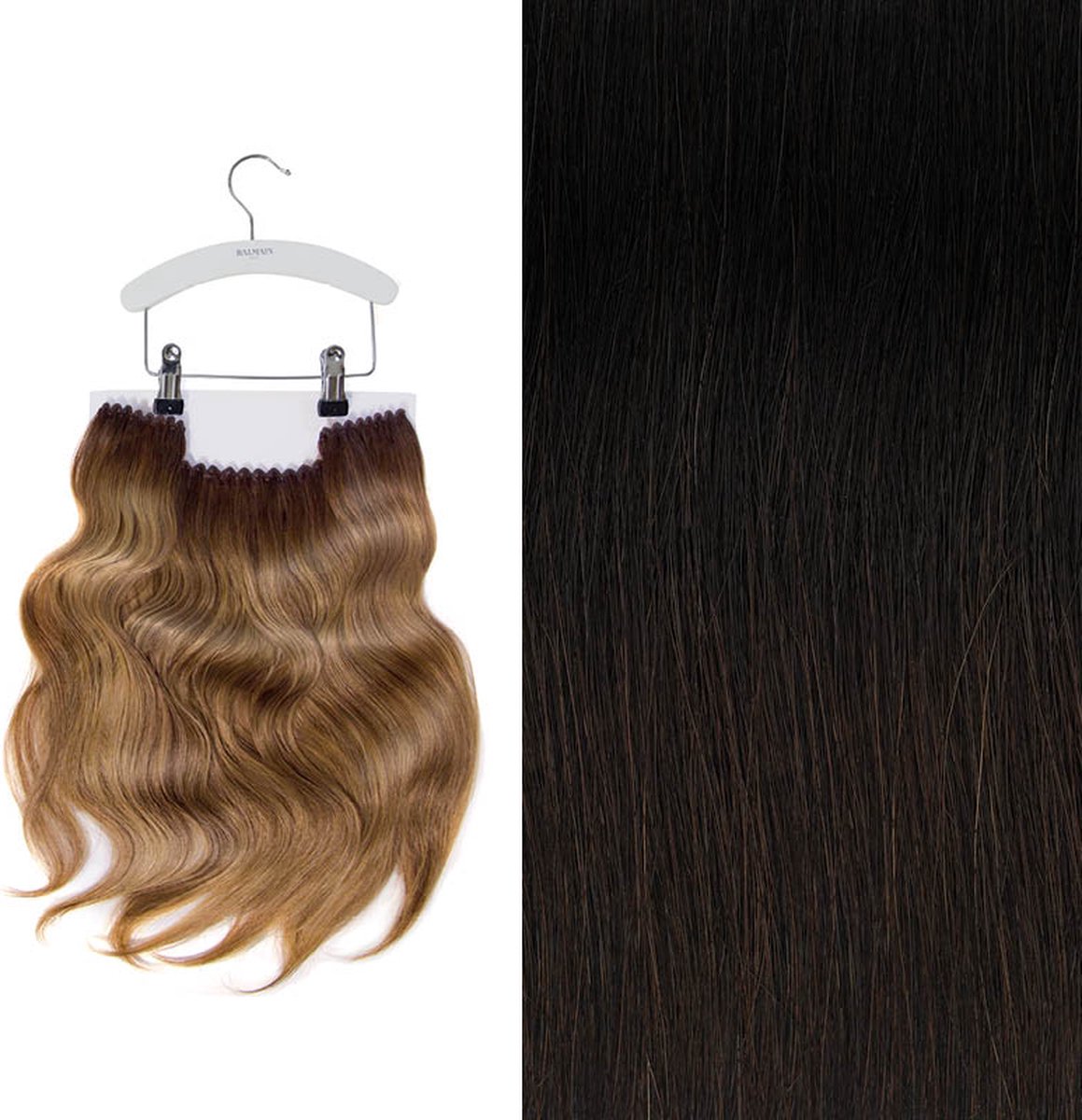 Balmain Hair Professional - Clip-In Weft Memory Hair - Rio - Zwart