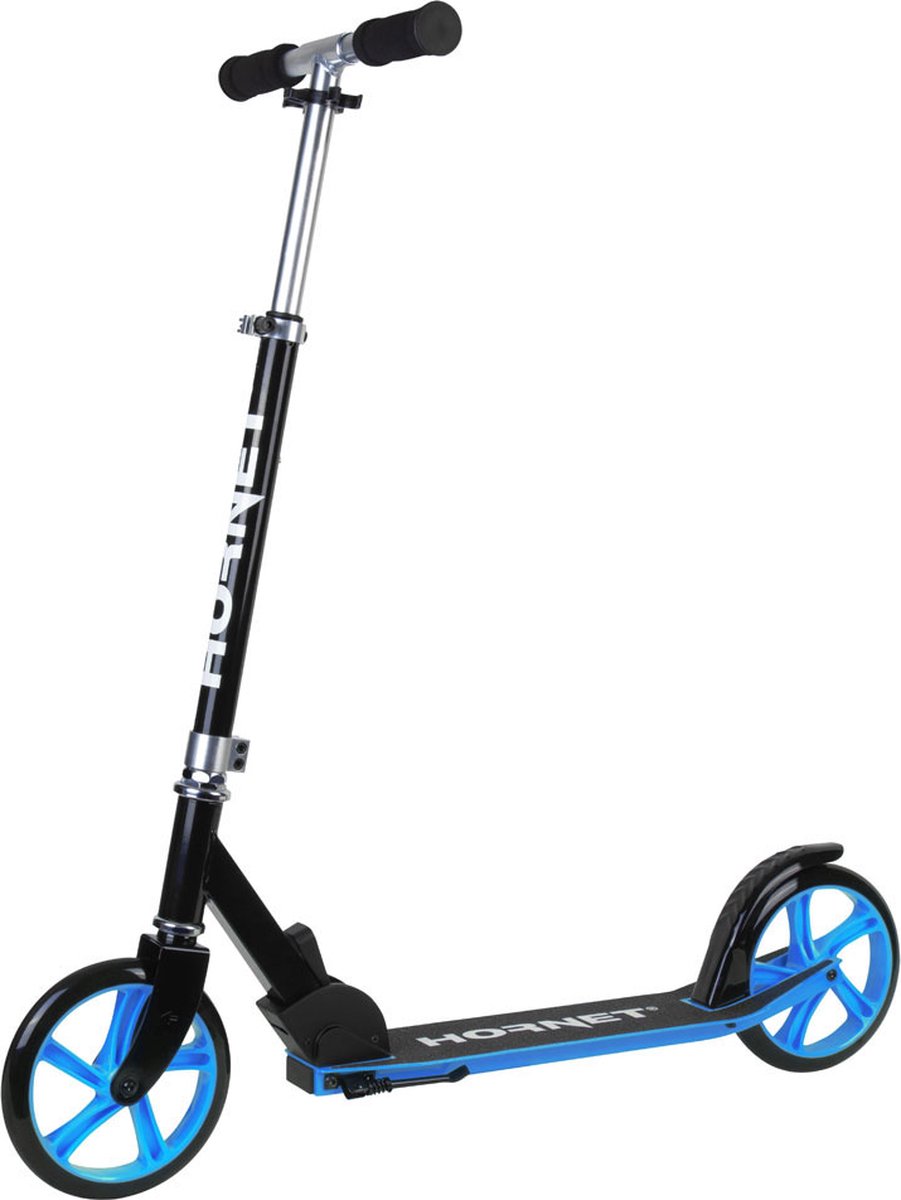 hudora hornet scooter step 200 - zwart blauw