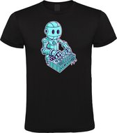 Klere-Zooi - Robot DJ - Heren T-Shirt - XXL