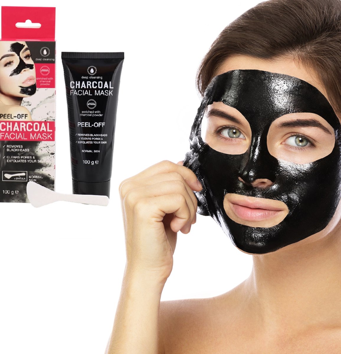 Gel Nettoyant Visage Charbon Patanjali - 60 G - Ayurvédique Neuf