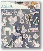 Foam Stickers - Frozen || stickers - Stickers - Frozen Foam stickers - Kinderen - 22 stuks - Plakken - Hobbypakket - Disney - Disney Frozen || - 3D stickers - 22 stuks Foam sticker