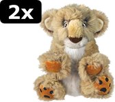 2x KONG COMFORT KIDDO LION 17X17X23C