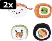 2x CAT SUSHI TREATS GIFT BOX