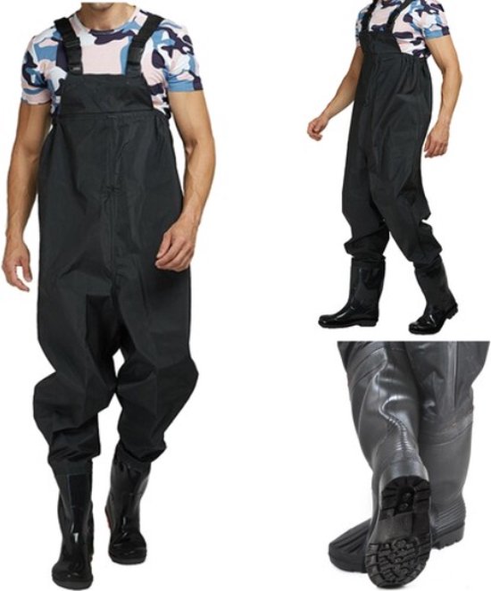 Abu Garcia Neopreen Visbroek Waterdichte Borstbroek Met Ingebouwde Laarzen Zolen Van Vilt Voor Maximale Grip Duurzaam Vissen In Koud Water Waden En Buitenactiviteiten L 44 45 2012776088