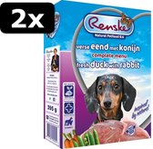 2x RENSKE VERS EEND/KONIJN 10X395GR