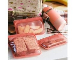 Stasher - Go Bag Opbergzak 532 ml - Siliconen - Zwart