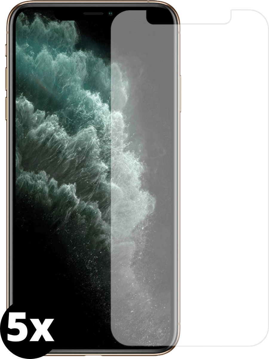 Fooniq Screenprotector Transparant 5x - Geschikt Voor Apple iPhone 11 Pro Max