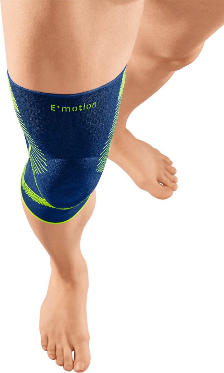 Genumedi E+motion kniebandage deep-ocean/green mt-I