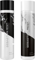 Sebastian Effortless Reset Shampoo 250ml + Preset Conditioner 250ml
