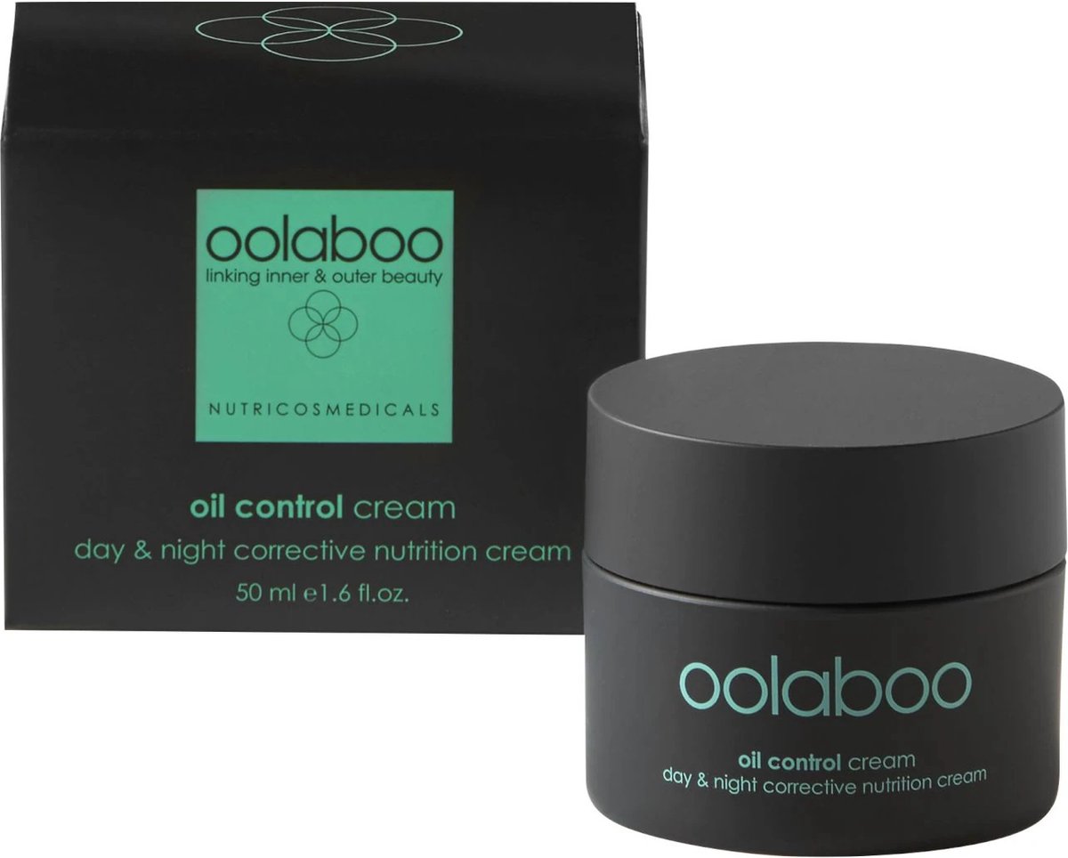 oolaboo oil contol wash - en day/ night cream onzuivere huid / acne huid