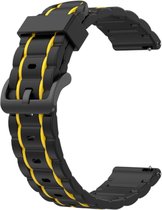Strap-it Smartwatch bandje 22mm - sport gesp bandje geschikt voor Samsung Galaxy Watch 46mm / Galaxy Watch 3 45mm / Gear S3 Classic & Frontier - Amazfit GTR 47mm / GTR 2 / GTR 3 /