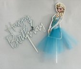 Taarttopper Elsa - Frozen - Taart Decoratie - Disney