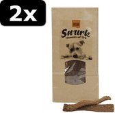 2x SNURK VIS STRIPS 100GR