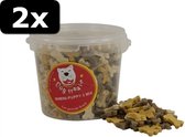 2x DOG TREATZ INIMINI/PUPPY 3 MIX 870M