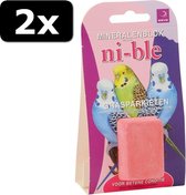 2x NI-BLE MINERALENBLOK PARKIET ROZE