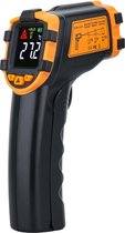 Thermometer - Infrarood - Thermometer Laser Pyrometer - Digitale IR Temperatuurmeter - Draadloos - Gebruik voor Binnen en Buiten - Temperatuur Meter met LCD scherm - Infrarood Thermometer - W