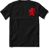 Nederland - Rood - T-Shirt Heren / Dames  - Nederland / Holland / Koningsdag Souvenirs Cadeau Shirt - grappige Spreuken, Zinnen en Teksten. Maat XXL