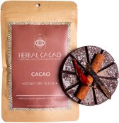Herbal Cacao - CEREMONIAL GRADE CACAO - "Signature Blend" - Rechtsreeks van Inheemse Maya stammen - Authentiek Maya recept - Medicinal drinking chocolate