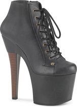 Pleaser Hoge hakken -42 shoes- RADIANT-1005 US 12 Zwart