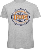 1965 The One And Only | Feest Kado T-Shirt Heren - Dames | Donker Blauw - Goud | Perfect Verjaardag Cadeau Shirt | Grappige Spreuken - Zinnen - Teksten | Maat M