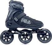 Fila Crossfit 110 tri-skates noir avec bottes soft et roues de 110 mm