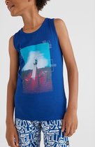 O'Neill T-Shirt Boys SURFBOARD TANKTOP Surf The Web Blue 164 - Surf The Web Blue 100% Katoen Round Neck