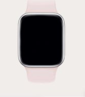 Jumada's - Apple watch bandje - Siliconen - Licht roze - 38/40/41 mm - Series 1/2/3/4/5/6/7/SE